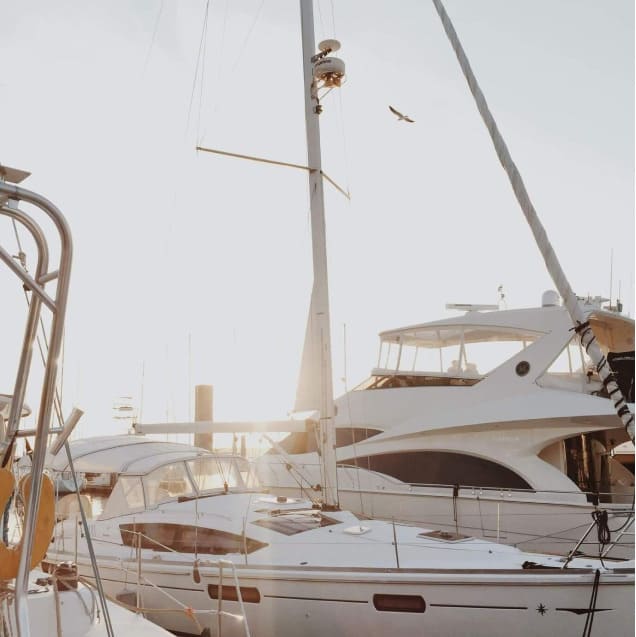 Sailboat Port Sunset